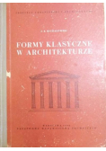 Formy klasyczne w architekturze