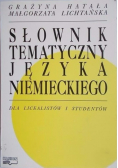 Słownik tematyczny języka niemieckiego