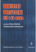 Doktryny polityczne XIX i XX wieku