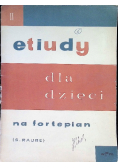 Etiudy dla dzieci na fortepian