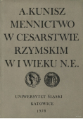 Mennictwo w cesarstwie rzymskim w I wieku n. e.