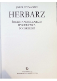 Herbiarz średniowiecznego rycerstwa polskiego