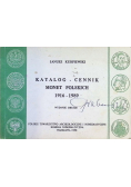 Katalog Cennik Monet Polskich 1916 - 1989