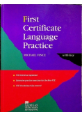First Certificate Language Practice, Language Practice with Key
