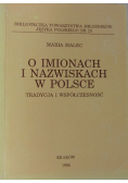 O imionach i nazwiskach w Polsce