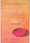 Polonica w Archiwum Rzymskim Towarzystwa Jezusowego Tom 3 Germania