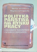 Polityka Państwa na rynku pracy