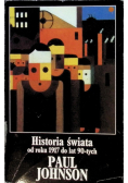 Historia świata do roku 1917 do lat 90 tych