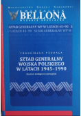 Sztab generalny wojska polskiego w latach 1945 - 1990