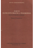 Zarys słowotwórstwa polskiego Słowotwórstwo opisowe