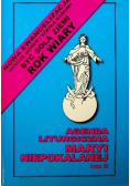 Agenda Liturgiczna Maryi Niepokalanej Tom II