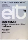 Matematyka definicje twierdzenia przykłady zadania