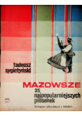 Mazowsze. 25 najpiękniejszych piosenek