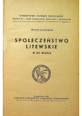 Społeczeństwo Litewskie 1947r