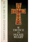 W trosce o pełnię wiary