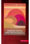 Problemy poetyki opisu prozatorskiego