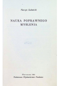 Nauka poprawnego myślenia