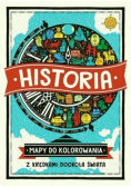Historia. Mapy do kolorowania - z kredkami