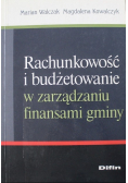 Rachunkowość i budżetowanie w zarządzaniu