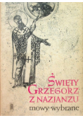 Święty Grzegorz z Nazjanzu mowy wybrane