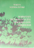 Warsztaty metodologiczne doktorantów socjologii