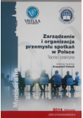 Zarządzanie i organizacja przemysłu spotkań w Polsce