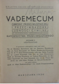 Vademecum obrony przeciwlotniczej i przeciwgazowej ludności cywilnej, 1936 r.
