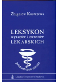 Leksykon wyrazów i zwrotów lekarskich