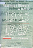 Warmia i Mazury w latach 1945 - 1947