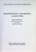 Słownictwo gwarowe a kultura