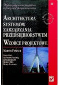 Architektura systemów zarządzania przedsiębiorstwem wzorce projektowe