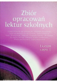 Zbiór opracowań lektur szkolnych Część 1