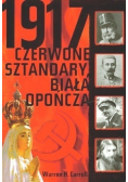 1917 Czerwone sztandary biała opończa