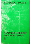 Na wysokiej połoninie barwinkowy wianek