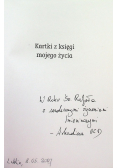 Kartki z księgi mojego życia