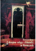 Z dziejów religii i filozofii w Niemczech