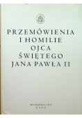 Przemówienia i homilie Ojca Świętego Jana Pawła II