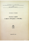 Paolo Sarpi i jego związki z Polską