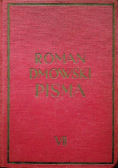 Dmowski Pisma Tom VII 1937 r.