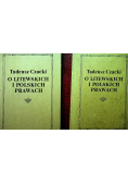 O litewskich i polskich prawach Tom 1 I 2