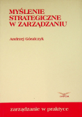 Myślenie strategiczne w zarządzaniu