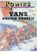 Komiks fantastyka Nr 2  Yans prawo Ardelii