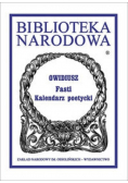 Fasti Kalendarz poetycki