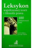 Leksykon współczesnej teorii i filozofii prawa