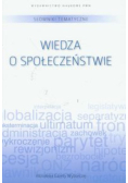 Słowniki tematyczne Tom 4  Wiedza o społeczeństwie