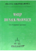 Wstęp do nauk prawnych