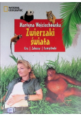 Zwierzaki świata. Gry, zabawy, łamigłówki