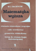 Matematyka Wyższa Tom II