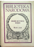 Herder Wybór pism