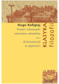 Prawa i obowiązki naturalne człowieka oraz O konstytucji w ogólności